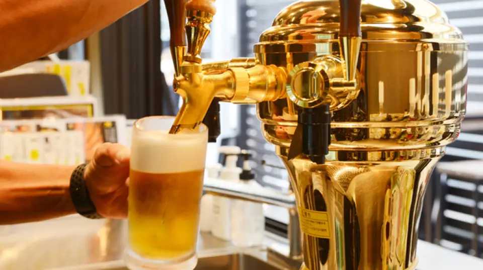 The all-you-can-eat oyster course can also be accompanied by an all-you-can-drink option for an additional 1,870 yen. Along with the delicious oysters, there is a wide range of options, including draft beer, fruit liquor, and a variety of cocktails.
