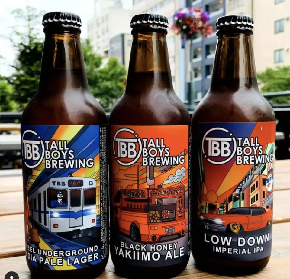 The drinks are mainly craft beers that go perfectly with the food. We also have 6-7 varieties of Midtown BBQ brand "Tall Boys Brewing". They are characterized by their fruity flavors using raspberries and guava. They also have drinks that are rare in Japan ◎ In addition, we have a wide selection of soft drinks such as "Dr. Pepper"!