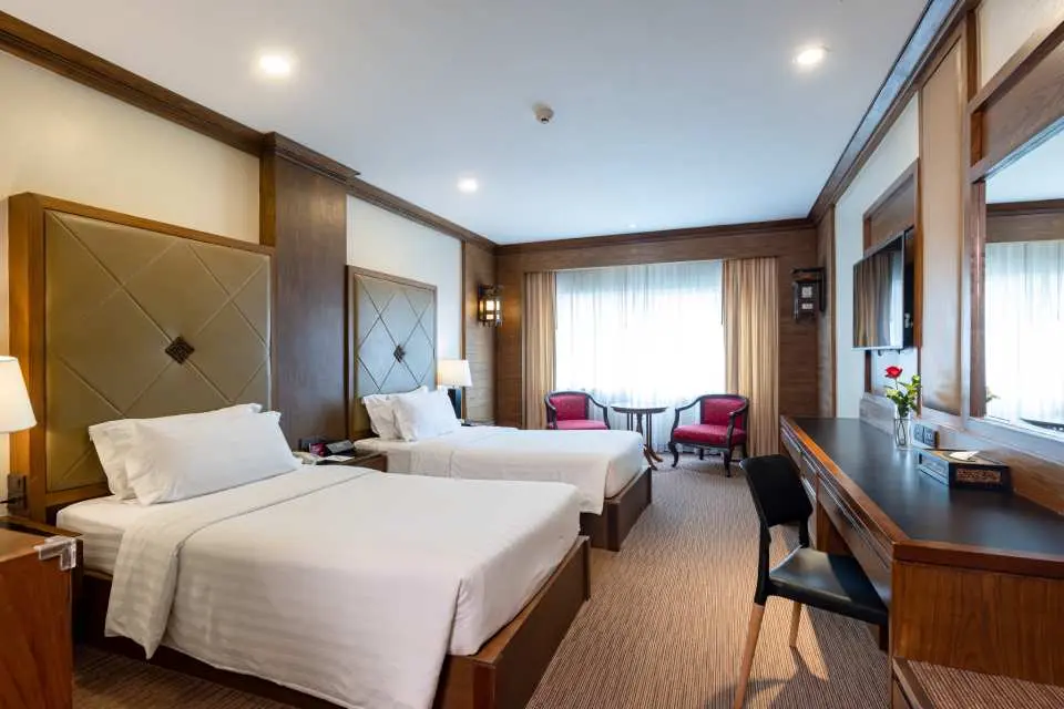 Indulge in luxury in the Classic Room at Mövenpick Suriwongse Chiang Mai