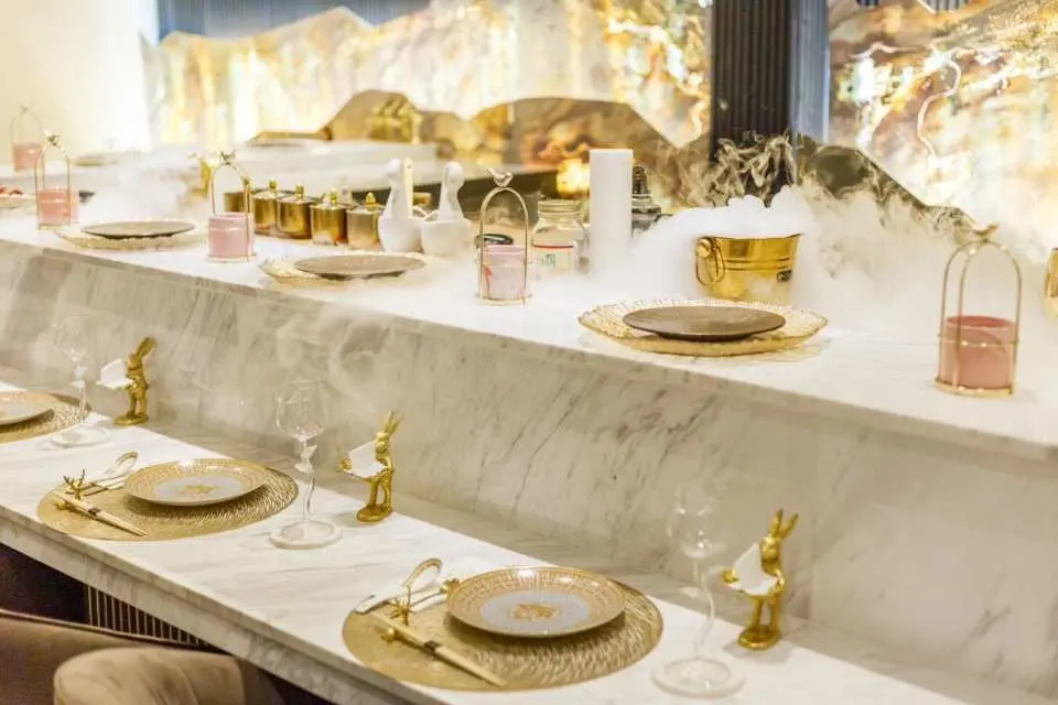 Experience refined dining in an intimate, serene setting where each moment feels curated for a unique omakase journey