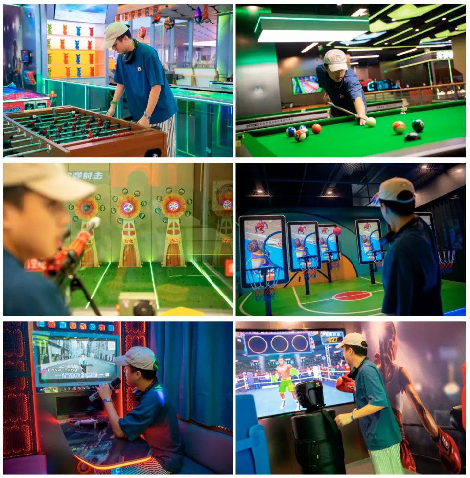 超大型室內運動+娛樂主題場館，為各年齡階段人群設計多功能體驗