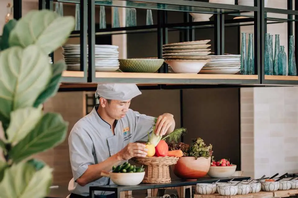 沉浸在餐廳和度假村的涼爽氛圍中，一定會喚起您內心的平靜