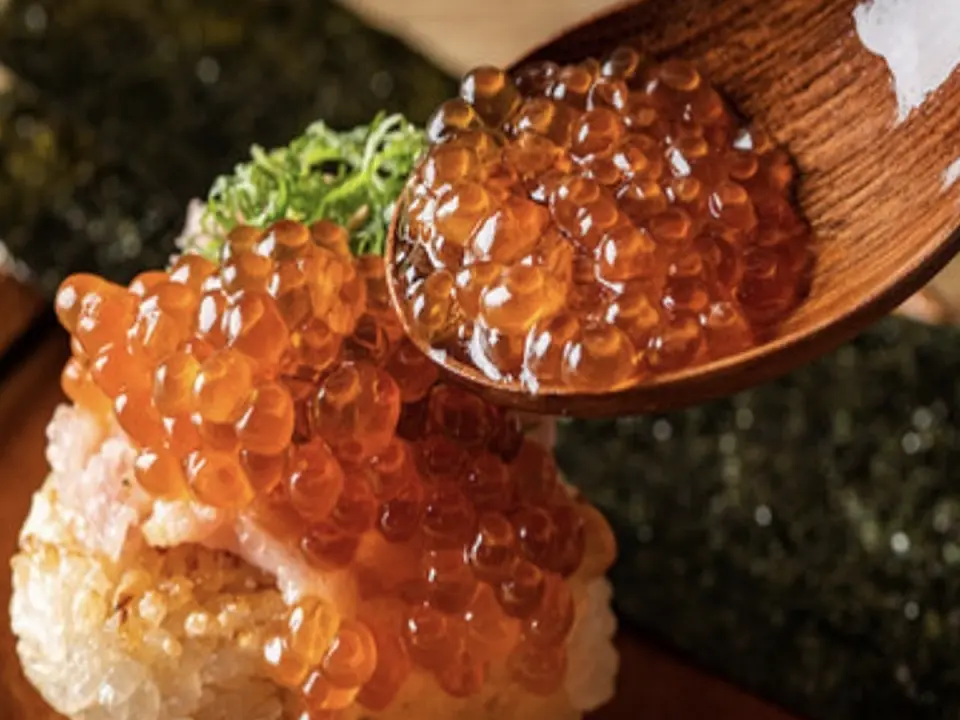 Sea urchin and salmon roe seafood clay pot rice (Image for reference only)