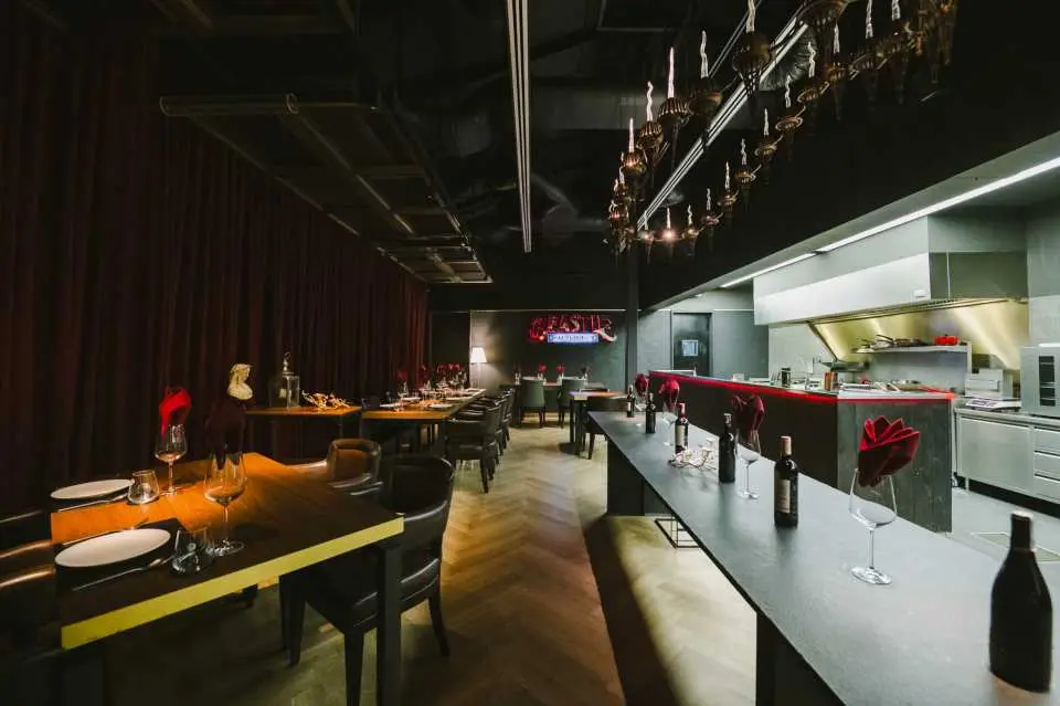 Step into Beastie, where the edgy, modern vibe sets the stage for a dining experience unlike any other