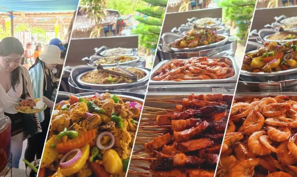 Enjoy Meat and Seafood Premium Buffet NOT ONLY JUST Barbecue.