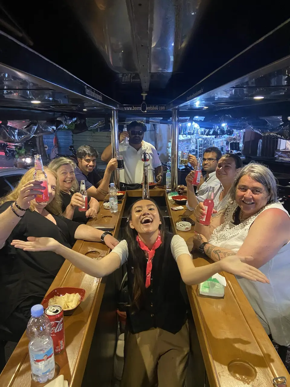 Beer on Wheels in Kuta, Bali