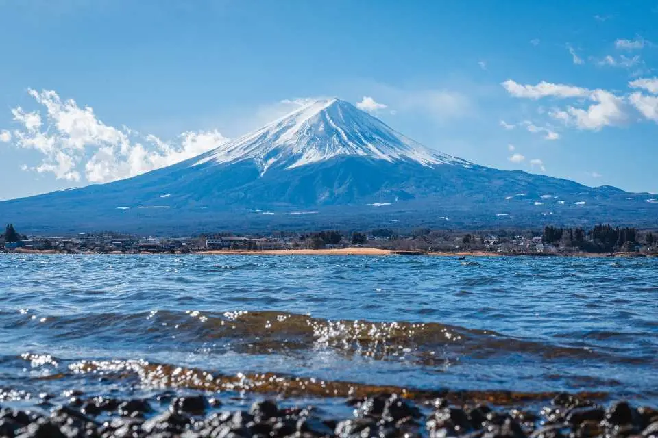 富士山河口湖同框美景~