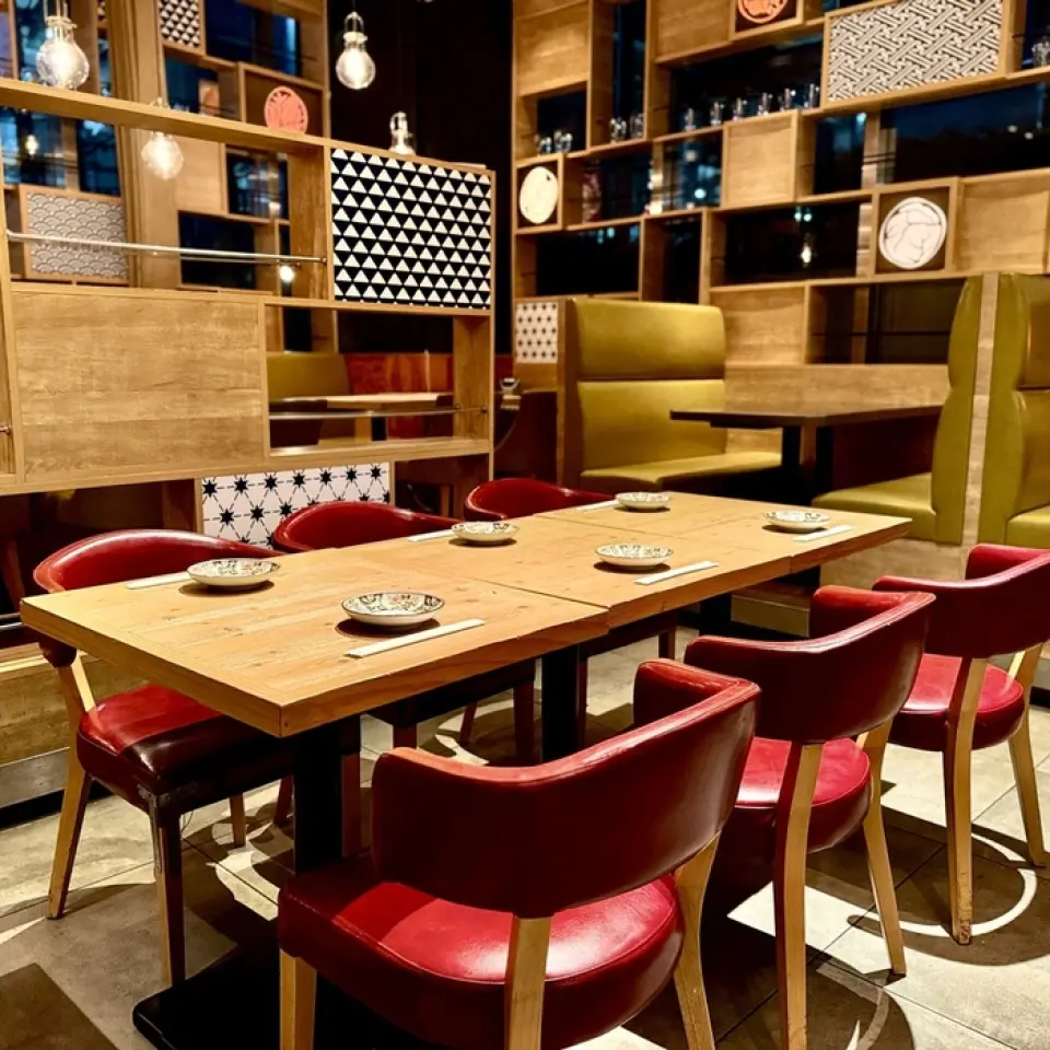 For large parties, our restaurant can easily accommodate up to 80 people. You can rent out a table to suit your budget. Enjoy a space just for you!