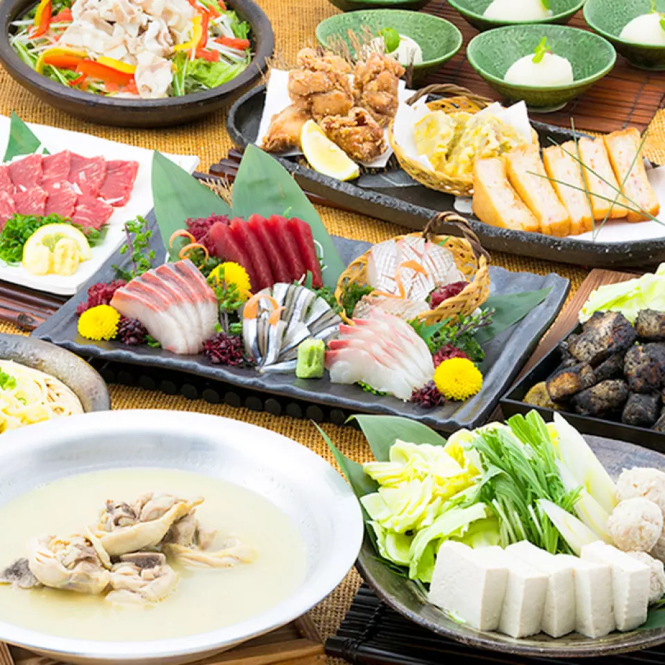 ☆我们提供各种宴会方案，包括九州美食和无限畅饮，价格从3,500日元起，适合任何预算。 ☆也接受3小时宴会的预约♪还有主办方折扣券！！即使当天，您也可以随时联系我们，咨询您的宴会事宜……我们将尽力满足您的要求。承办新年会、公司酒会、欢迎会、欢送会、家庭聚会等各种宴会。 ※也承办10人以上的日间宴会。