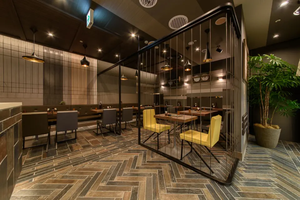 The newly reborn Inao has more spacious seats so you can enjoy your meal in comfort.