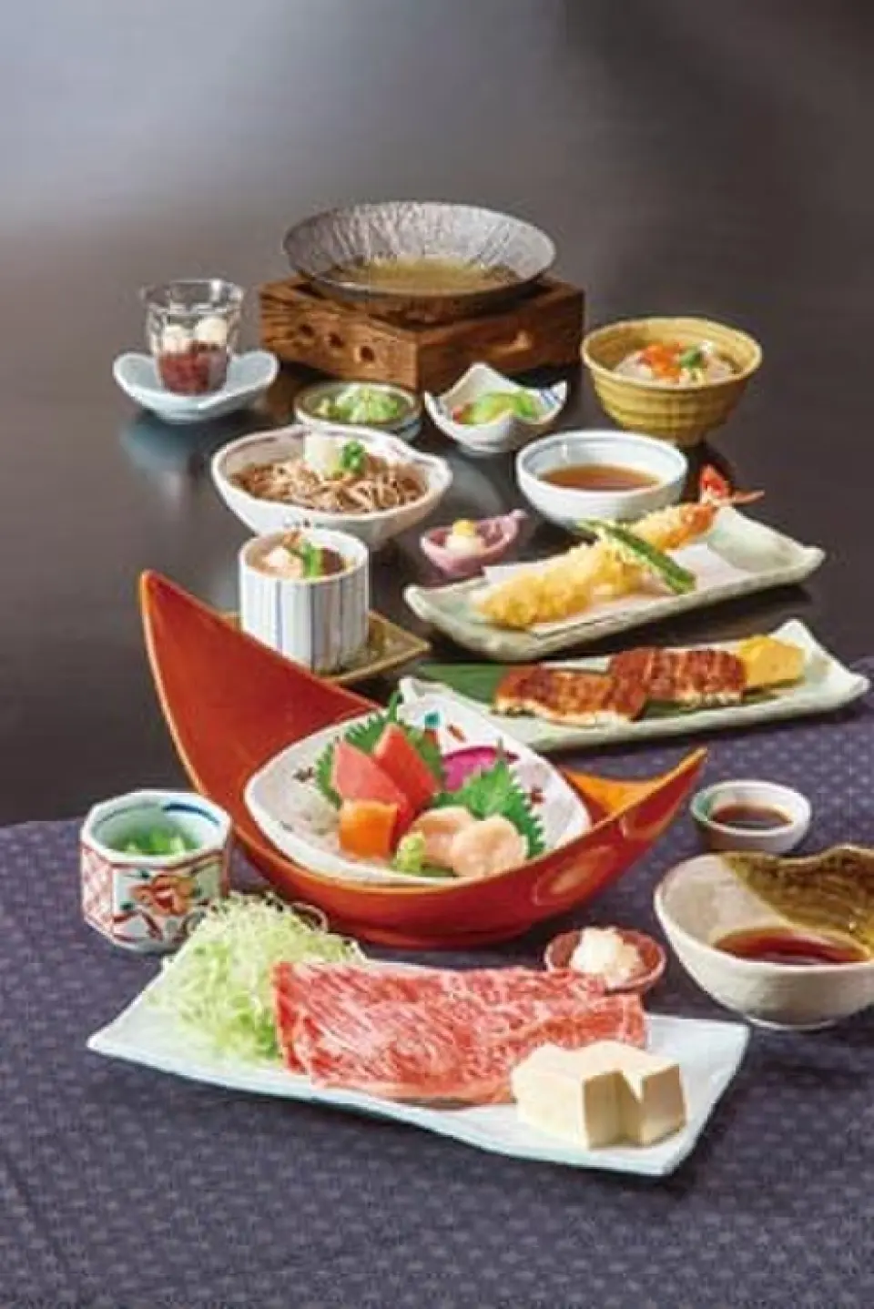 We offer a course where you can fully enjoy our proud Japanese cuisine, such as large shrimp tempura and soba noodles. Please use it for banquets such as family gatherings or workplace gatherings.