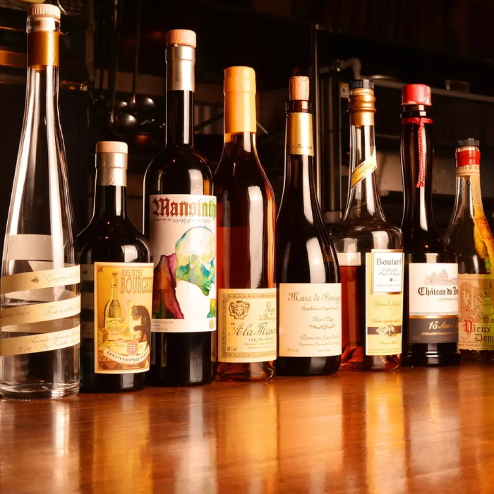 We offer a wide selection of wines from all over France, perfect for any way you enjoy them. Enjoy them by the bottle or by the glass.