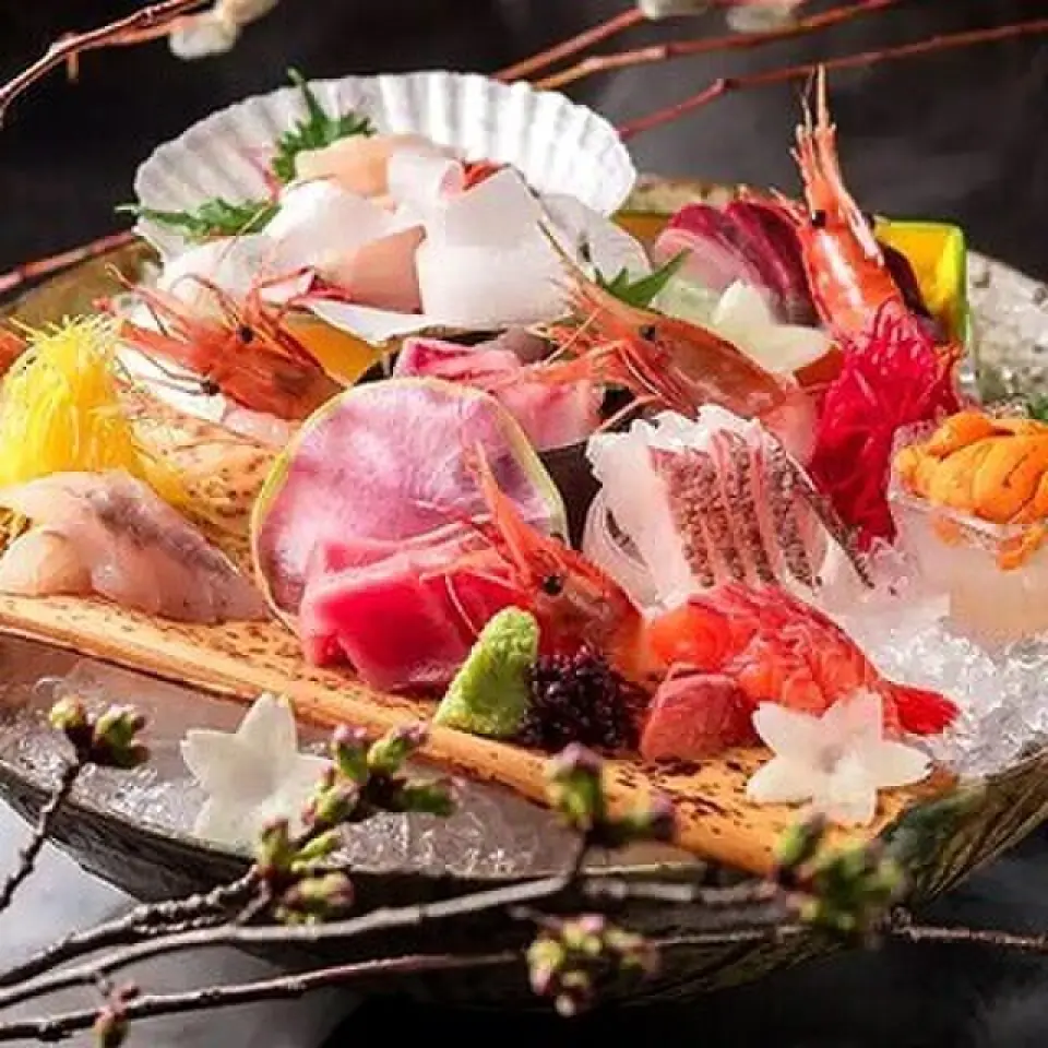 [Open Thanksgiving Festival/Separate smoking and non-smoking areas available] ★The most popular "Echigoan Kenshiro Kaede Course" includes 3 hours of all-you-can-drink (8 dishes) from 5,000 yen to 4,000 yen ☆Reservations accepted on the day [Superb charcoal grilled yakitori] We will treat you to authentic Japanese cuisine and Echigo local cuisine, including fresh fish from the Sea of Japan, seared wagyu beef sushi, and charcoal-grilled local chicken! *We also have other luxurious banquet plans available. All banquet plans include all-you-can-drink. Please use it for various occasions such as banquets, drinking parties, and business entertainment.