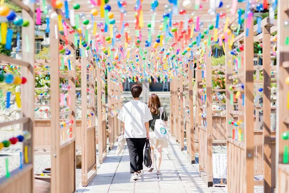 絕美遠州三山「可睡齋」風鈴祭