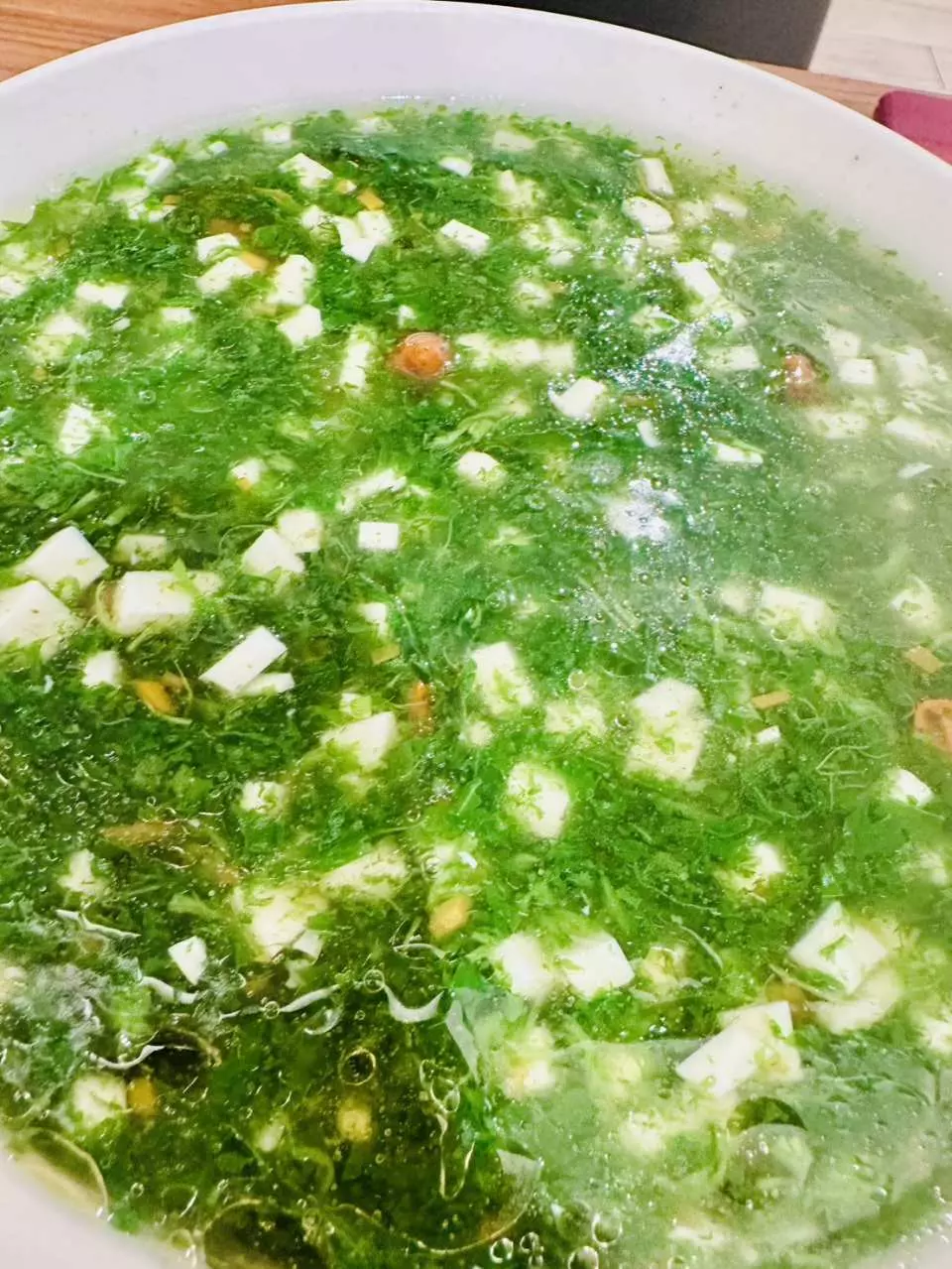 苋菜豆腐浓汤/白洋葱汤