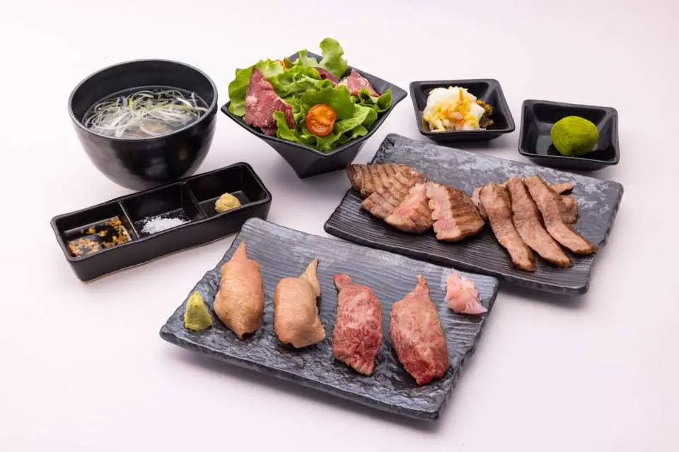 The ultimate course of premium beef tongue and Sendai beef sirloin steak (reservation-only course)