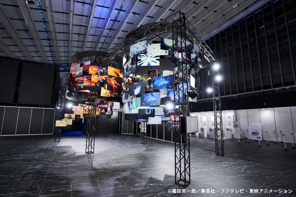 400枚を超える圧倒的作画枚数を目撃！ 膨大な枚数の画に込められたアニメーターの熱量が、渦を巻いて立体的に表現される様子はまさに圧巻！