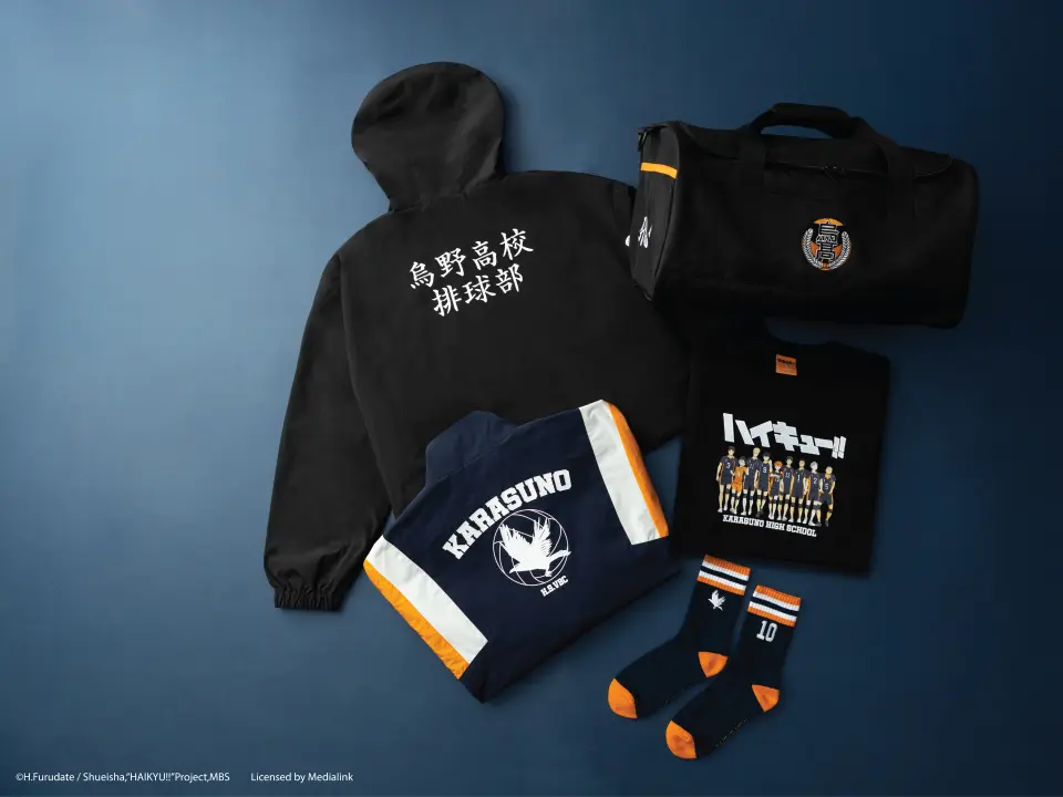 Catalog | Haikyuu!! Series - Karasuno High School Volleyball Club sports jackets and peripheral products