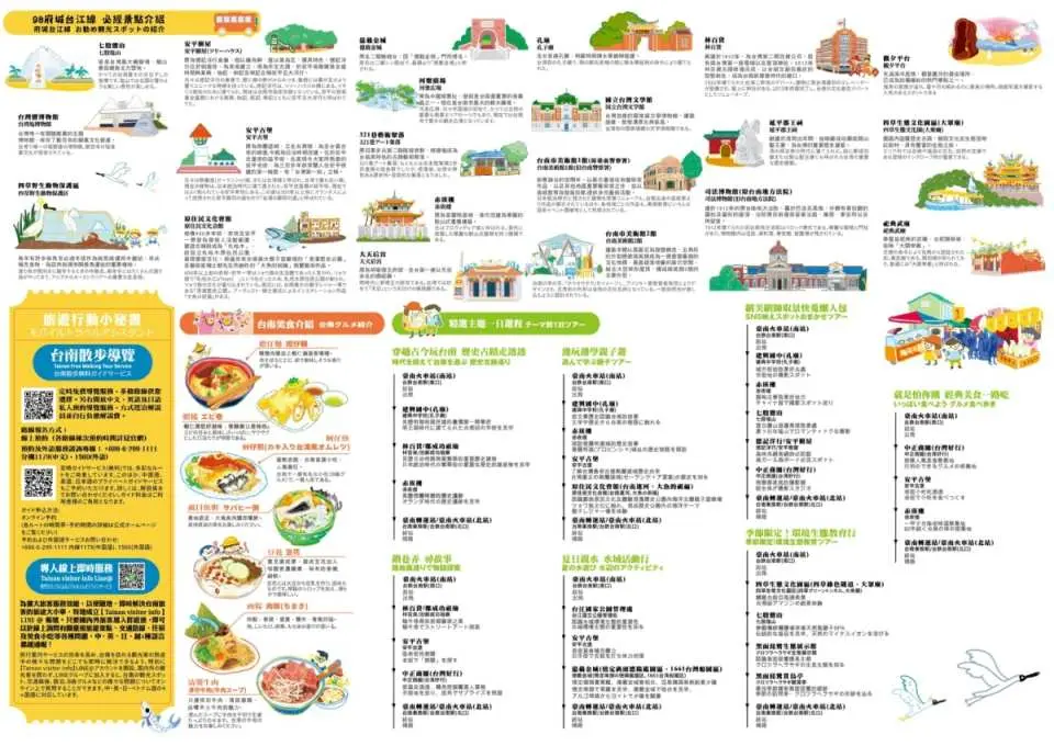 台南の人気観光スポットと本格的なB級グルメのおすすめガイド。詳細な観光スポット紹介と周辺グルメ情報で、府城文化を深く体験できます。