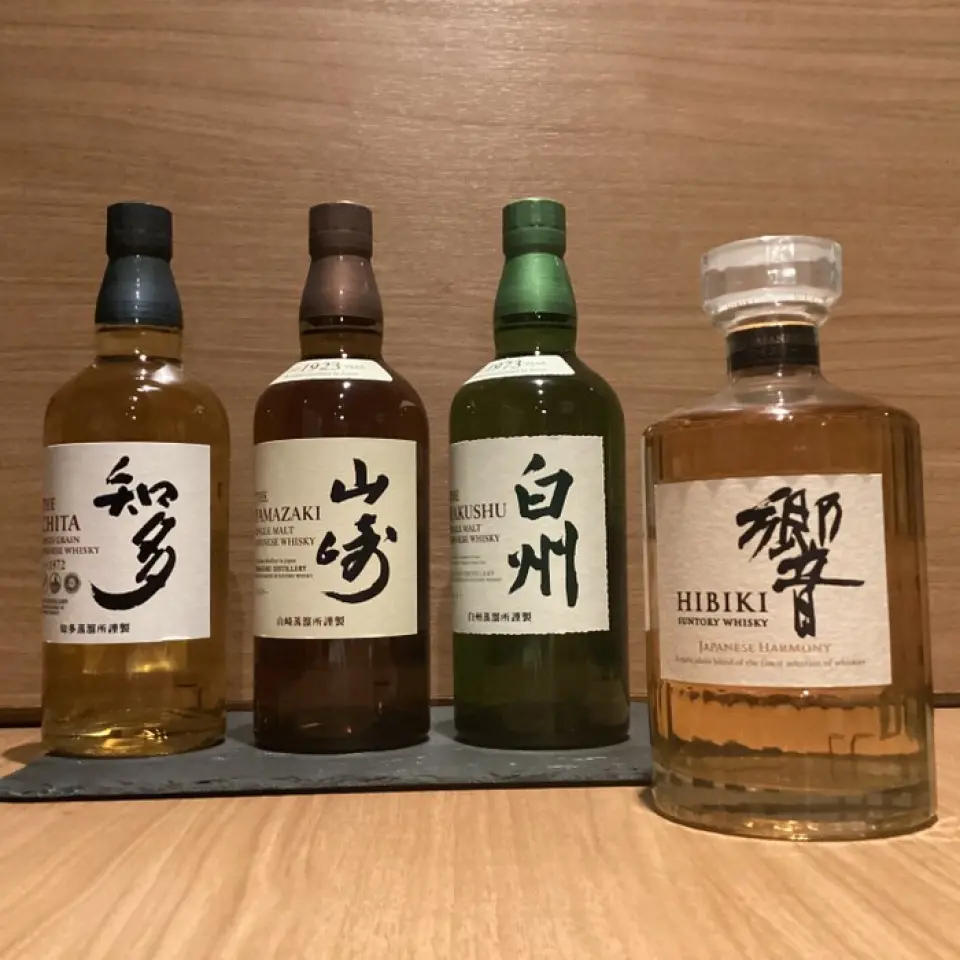 We have a wide range of drinks on the menu that go perfectly with our proud teppanyaki! We have a full selection of popular Japanese whiskeys, including "Riku," "Chita," "Yamazaki," "Hakushu," "Fuji," and "Hibiki." We also offer a wide variety of other drinks, including beer, chuhai, sake, shochu, wine, and soft drinks!