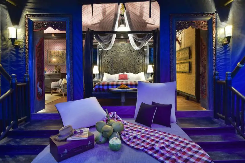 terrace tent interior