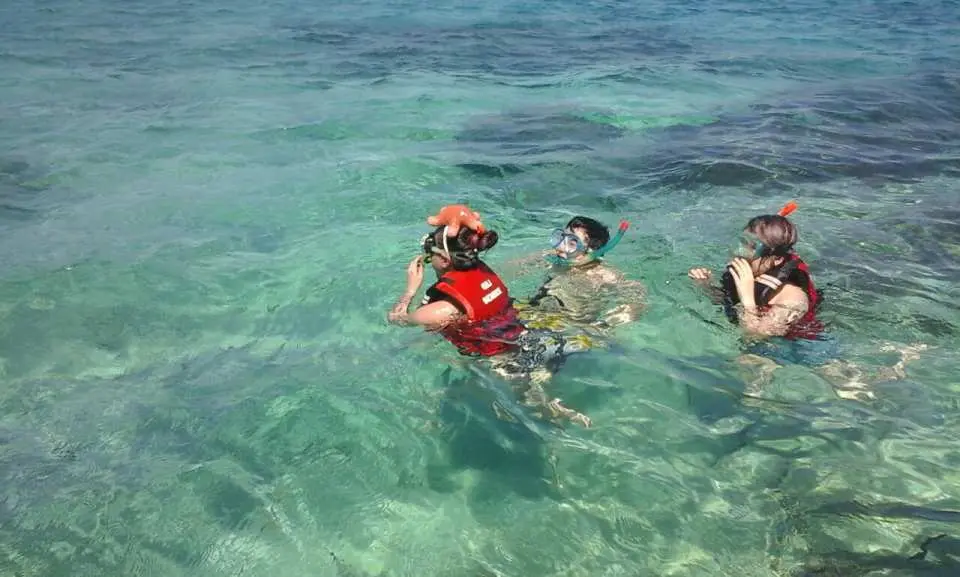 開始浮潛及跳島行程