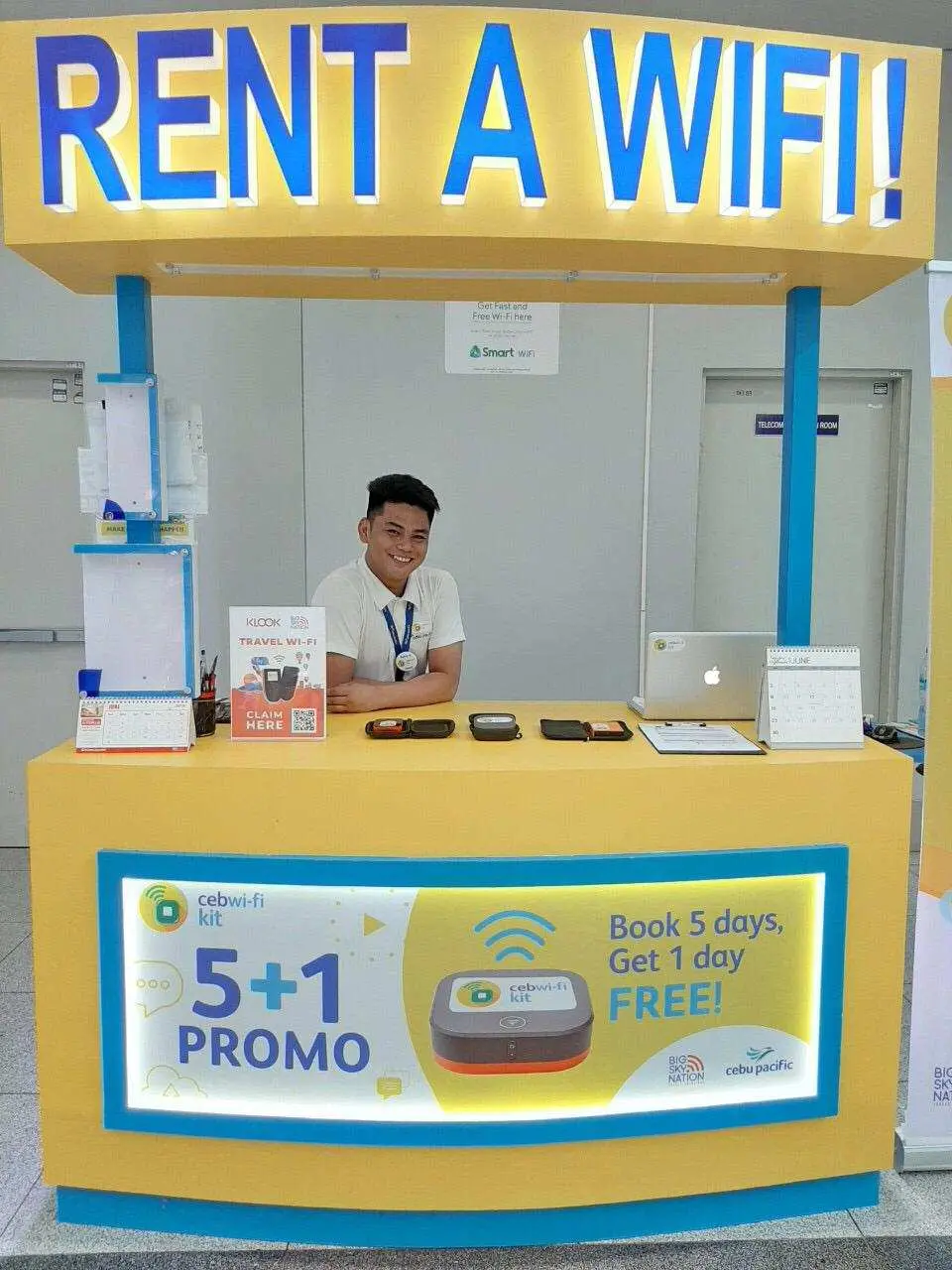 NAIA Terminal 3 Pick-up Booth