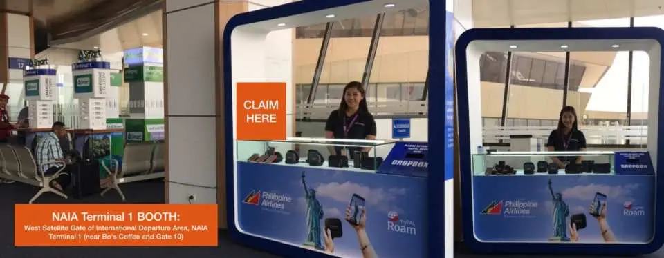 NAIA Terminal 1 Pick-up Booth