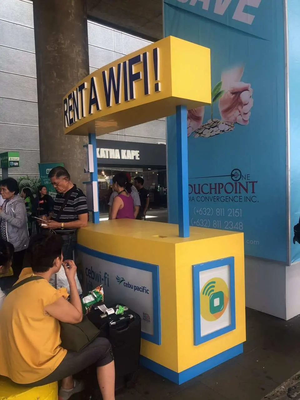NAIA Terminal 3 Return Booth