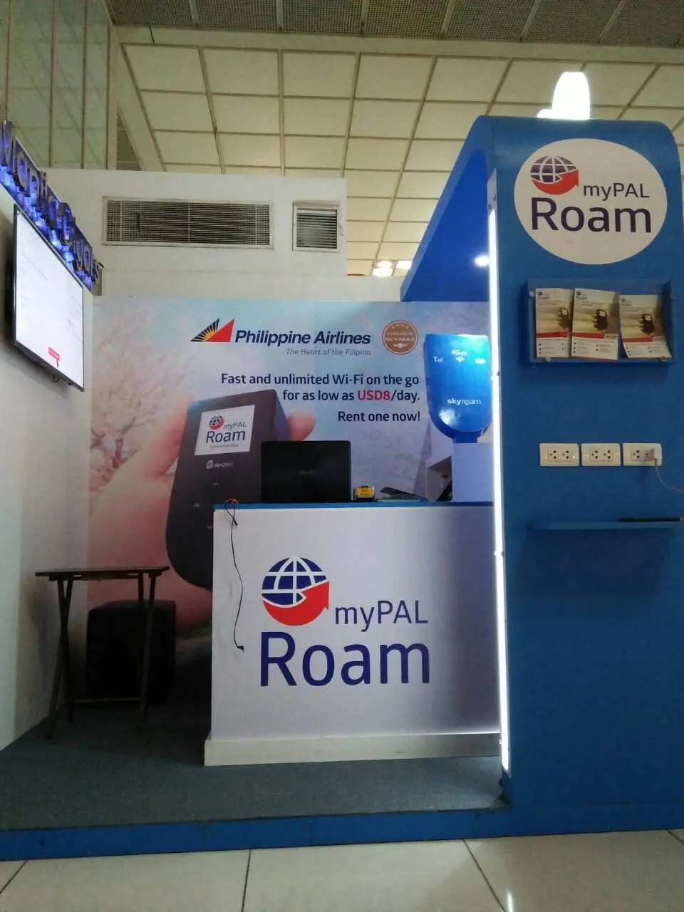 NAIA Terminal 2 Pick-up Booth