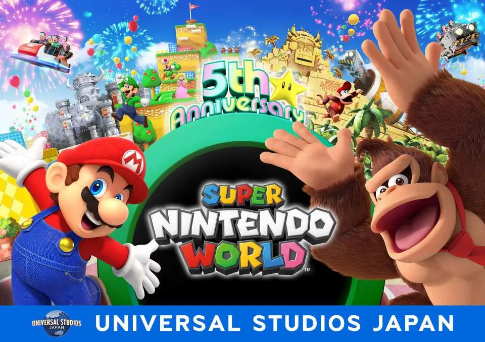 [Super Nintendo World™ 5th Anniversary] We are all STARS! Time to play! The invincible 5th anniversary with everyone!