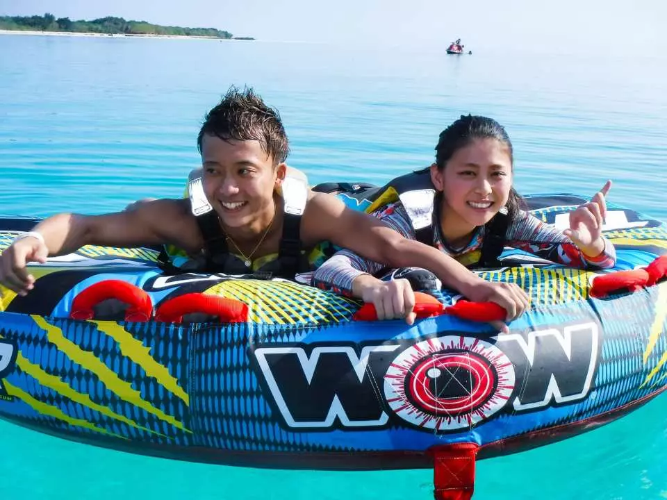 【13:00】水上活動玩到飽開始！趕快盡情玩耍吧