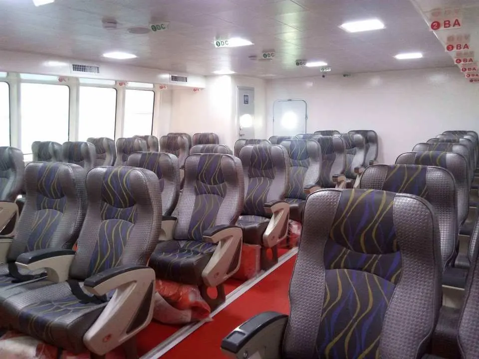 Business Class - You can also book business class tickets for more spacious seating