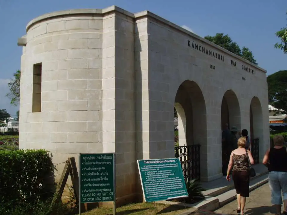 Pay your respects at this peaceful memorial honoring Allied prisoners of war who lost their lives during the construction of the Death Railway.