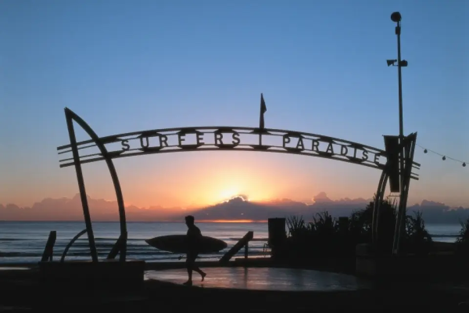 【布里斯本－黃金海岸〉入●海港城購物中心〉照●衝浪者天堂（Surfers Paradise）】