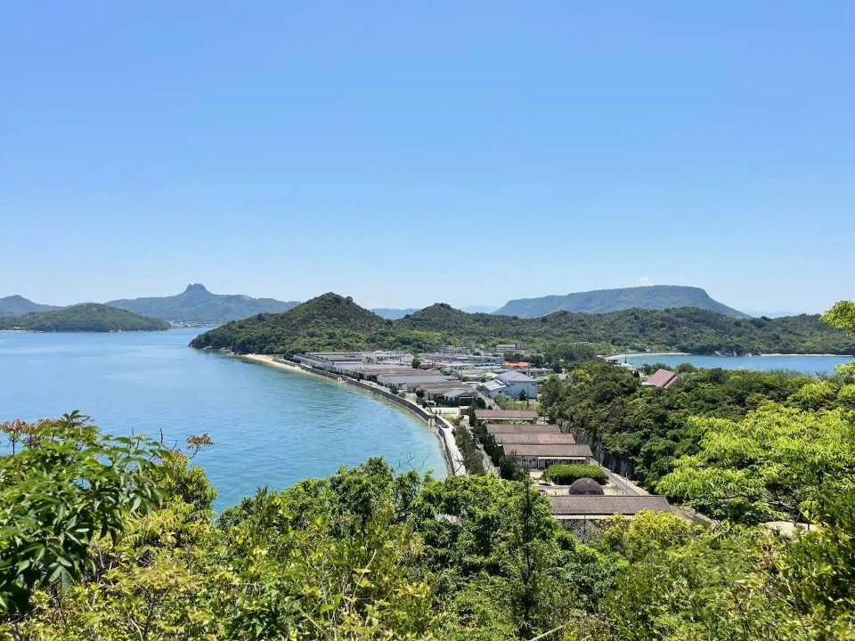 Panoramic view of Oshima