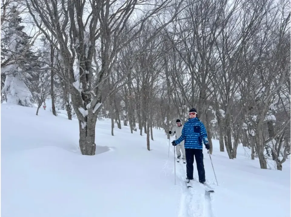 【豪雪散策】所要時間：60分。
