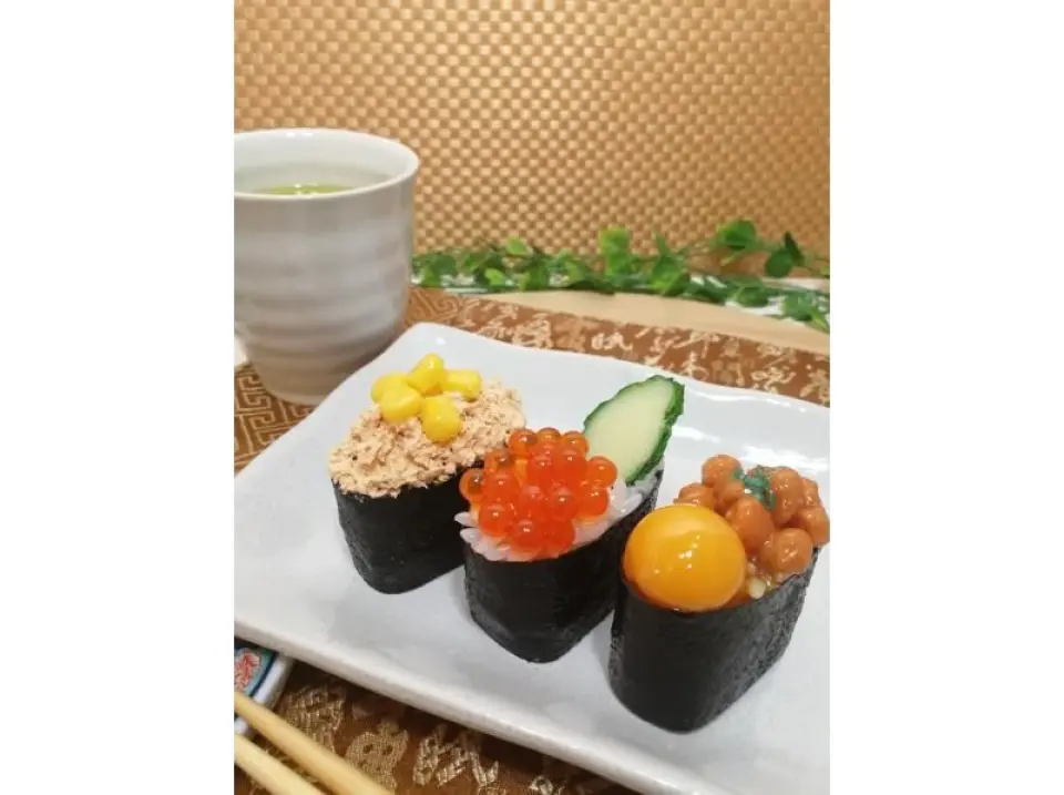 軍艦卷磁鐵 3 件組！