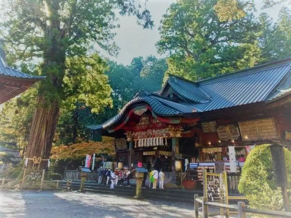 【飯店〉河口湖〉照●富士北口淺間神社〉入●光伸免稅店〉入●台場購物廣場Diver City、獨角獸鋼彈〉東京飯店】