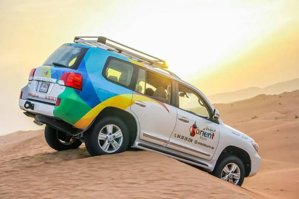 Dune Bashing in the Desert