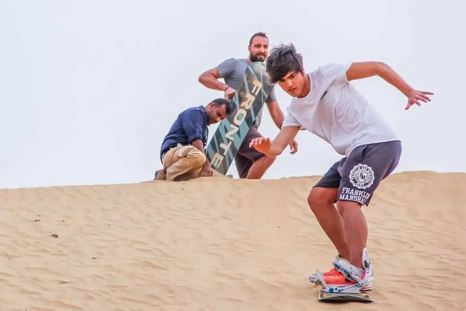 Sand Boarding