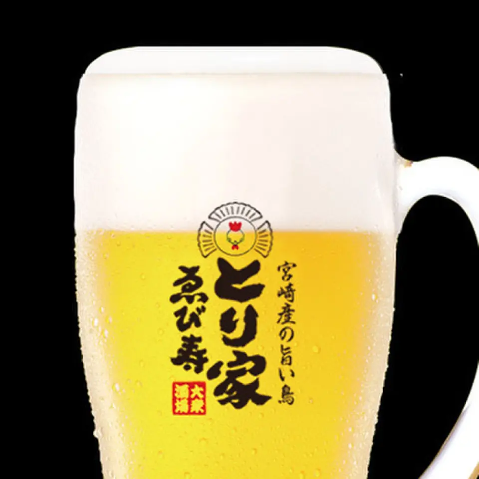 "YEBISU Beer," known for its rich, full-bodied flavor, is available for just 550 yen for a medium mug, which can be upgraded to a large mug for an additional 100 yen, nearly double the volume! In addition to beer, popular "Highballs" and "Sours" can also be upgraded to large mugs for an additional 200 yen! Enjoy a great drink with delicious yakitori!