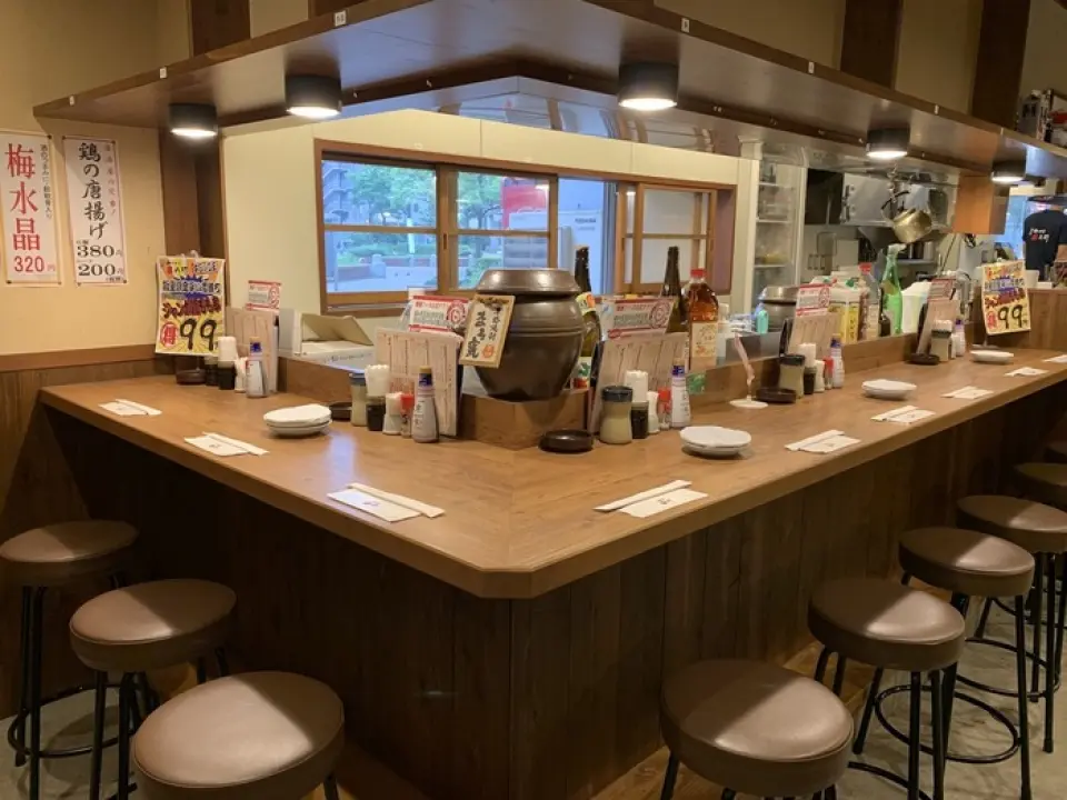 Counter seats are available♪ Enjoy a fun conversation with our staff!!
