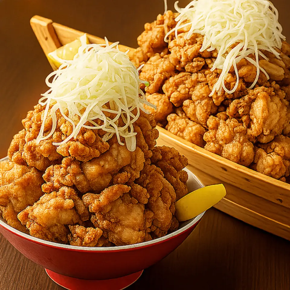 Maximum satisfaction with overwhelming portions! We are currently holding a limited-time fair where popular menu items are arranged in "MEGA" portions. Enjoy to your heart's content with our special fried chicken, French fries, and yakisoba. Share and have fun, or try it alone! Be sure to enjoy our impressive menu that will stimulate your appetite!