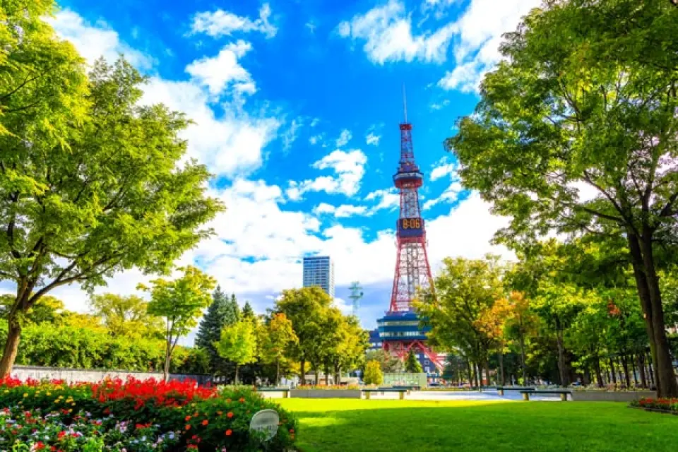 【大通公園(路過時計台、舊道廳)〉旭川／桃園】