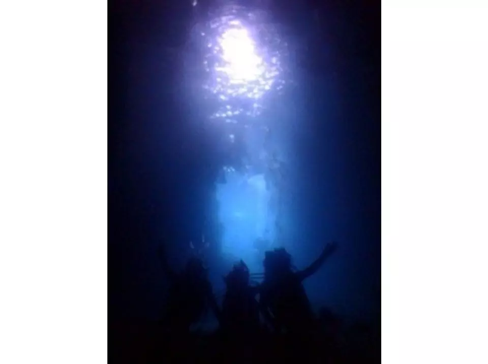 The fantastical blue world of the Blue Cave