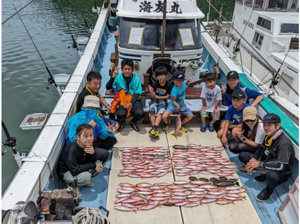 みんなで釣りを楽しみましょう♪
