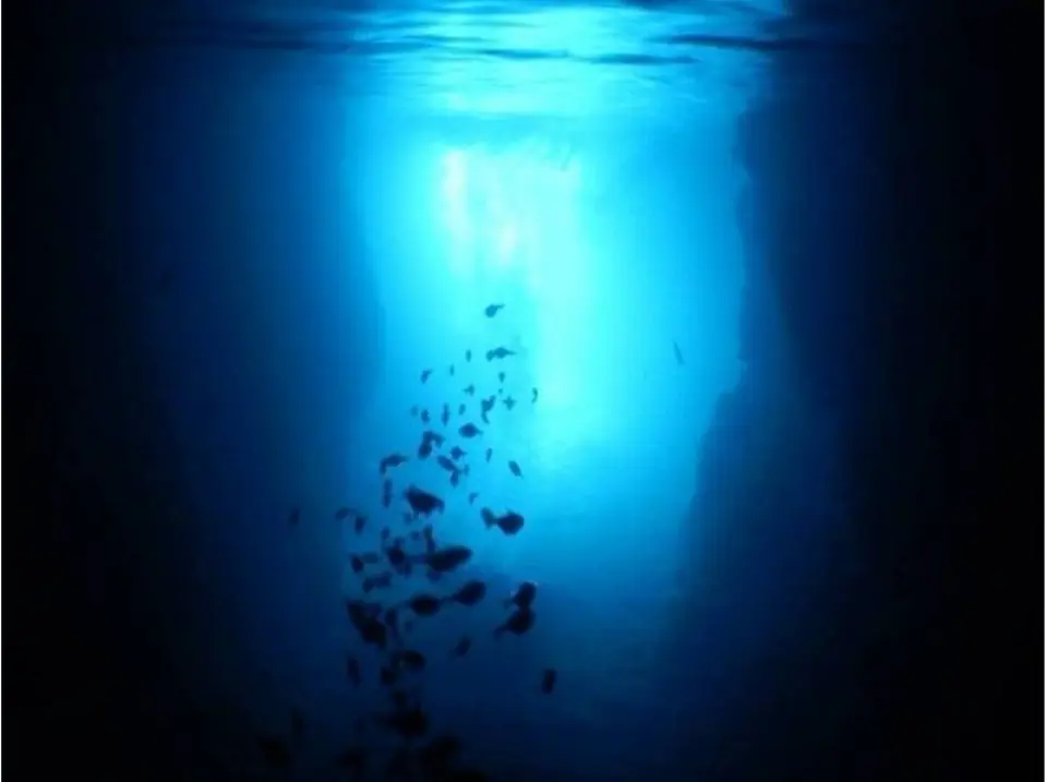 青の洞窟はこんな感じ！