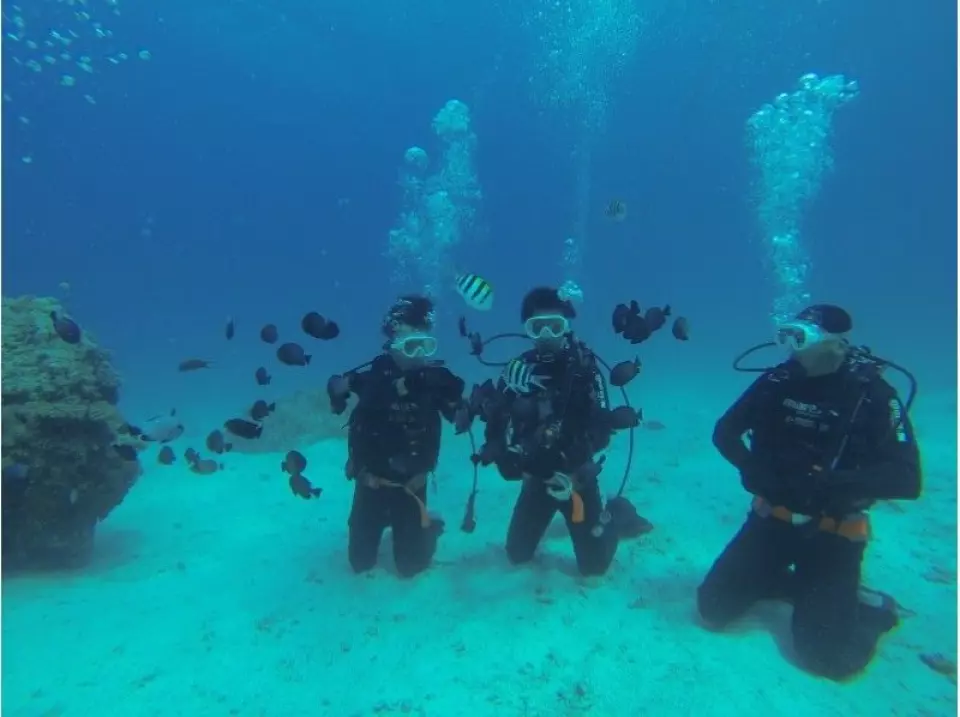 diving