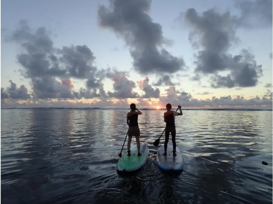 We reached the outer reef offshore. There was nothing within a 500 meter radius, and nothing was blocking the sunlight.